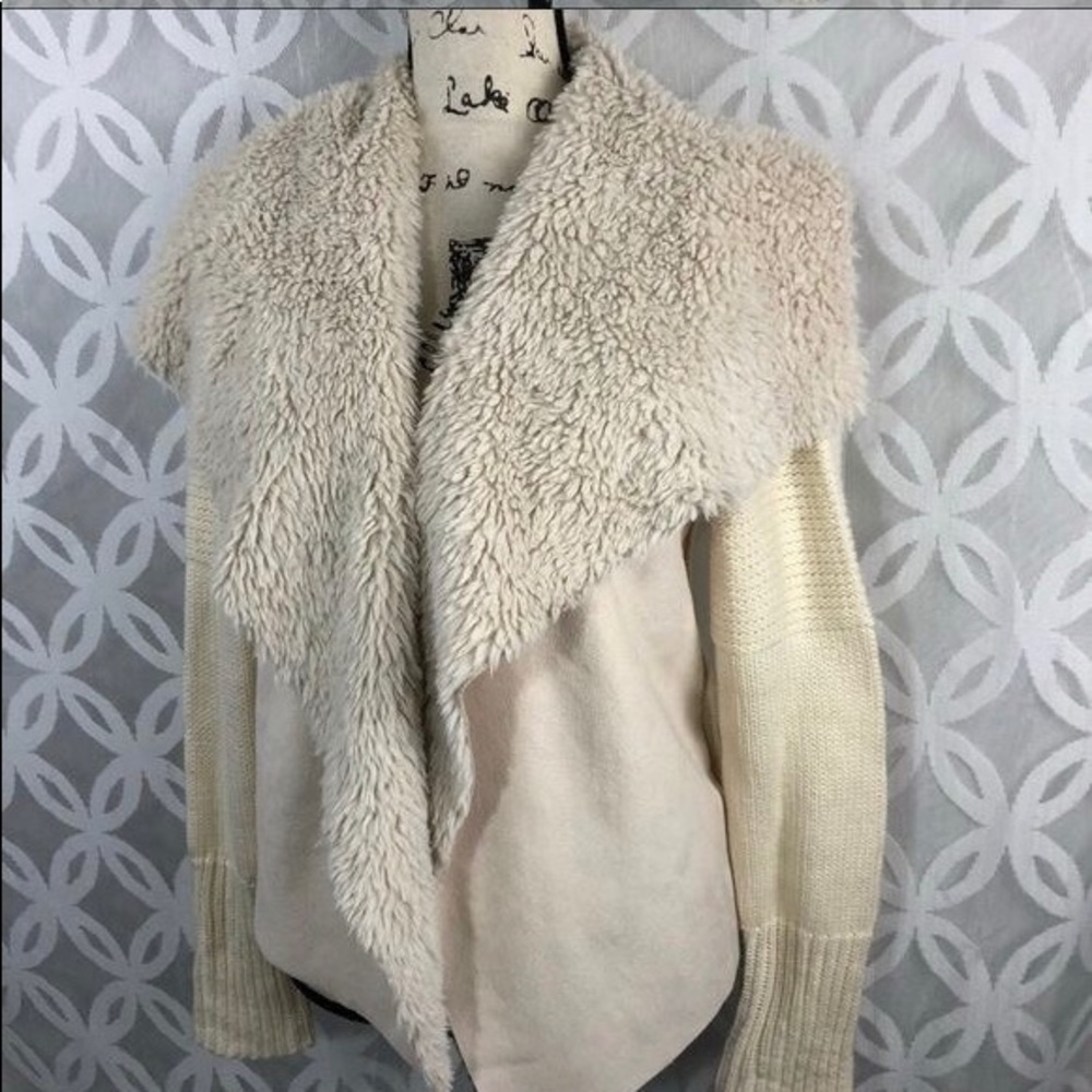 American Rag jacket half suede size small